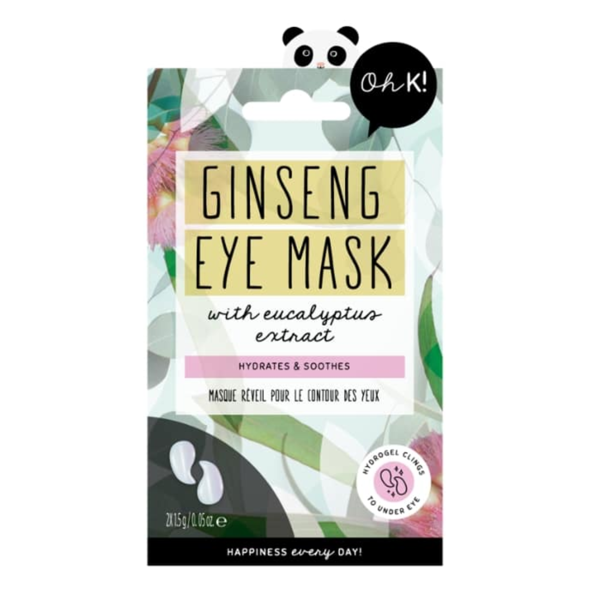 Oh K! Ginseng & Eucalyptus Under Eye Mask