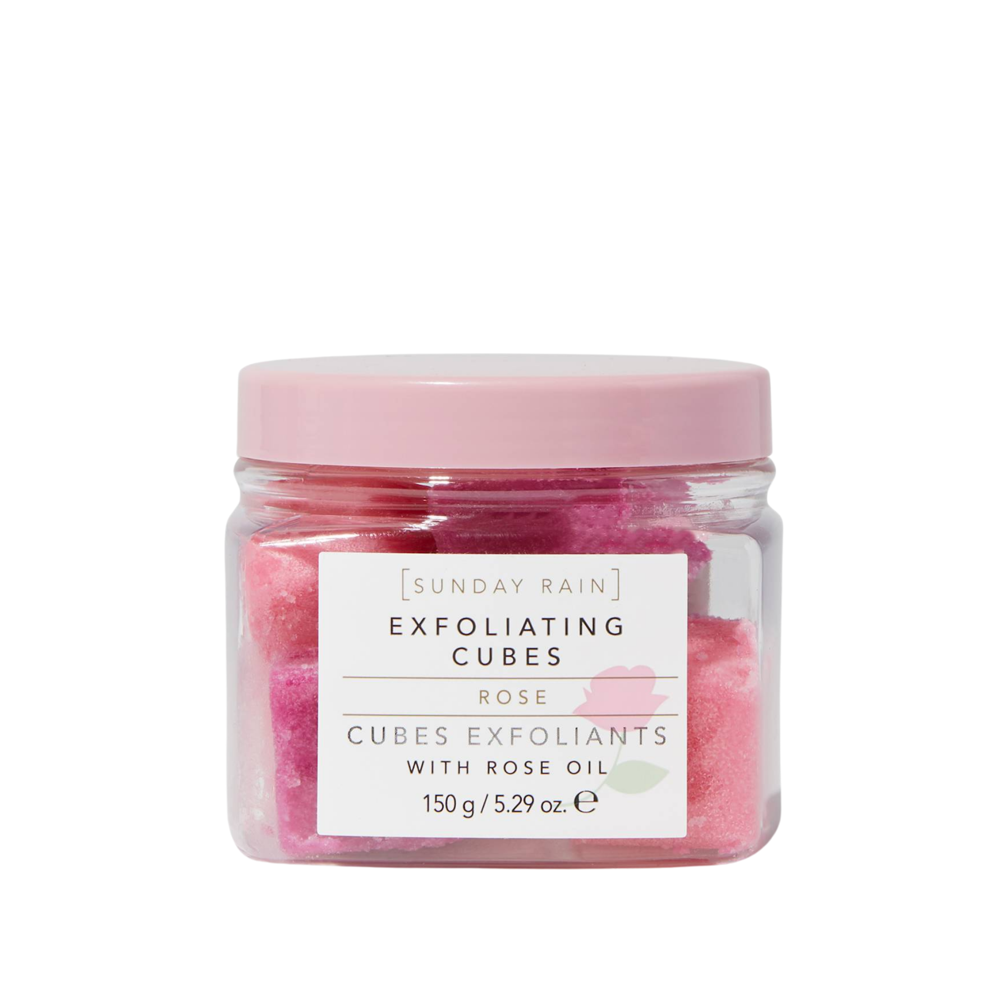 Sunday Rain -  Rose Exfoliating Cubes